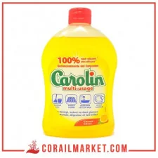 Nettoyant multi-usage senteur citron Carolin 500ml