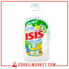 lessive en Liquide senteur citron Isis 3 l