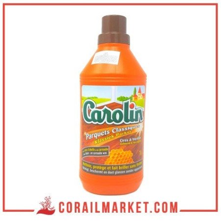 Lave sol purquets classiques à la cire d'abeille  Carolin 1L