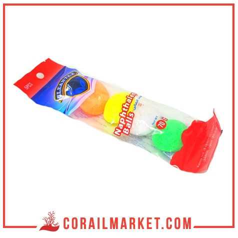 Cleantex Boules De Naphtaline Colorées 70 G – Corail Market