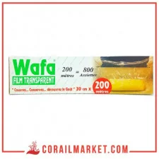 غلاف شفاف وفاء 200 متر