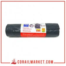 أكياس قمامة برباط ذاتي كليك 100ل