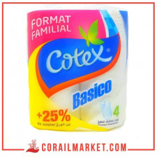 essuie tout Cotex basico 2 rouleaux