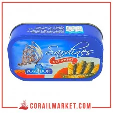 سردين بوسايدون بالطماطم 125غ