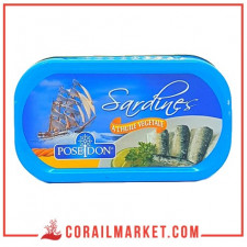 Sardines Poseidon à l'huile 125g