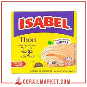 تونة ازابيل بالزيت160غ