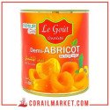 Demi-abricot Le gout 820g