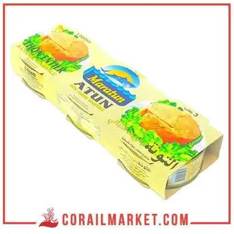 Thon MARATUN huile vegetale 3 p Thon MARATUN huile vegetale 3 p