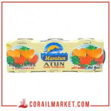 تونة ماراطون بالطماطم 3 علب