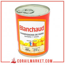 Champignon entiers Blanchaud 400g