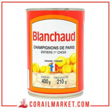 Champignon entiers Blanchaud 400g