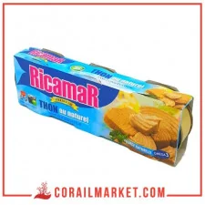 Thon ricamar naturel 3 p