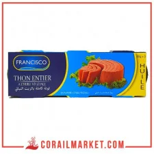 تونة فرانسيسكو بالزيت 3 علب