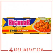 Thon ricamar tomate 3 p