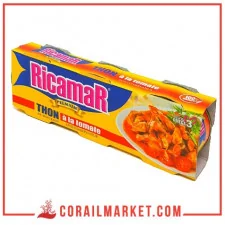 Thon ricamar tomate 3 p