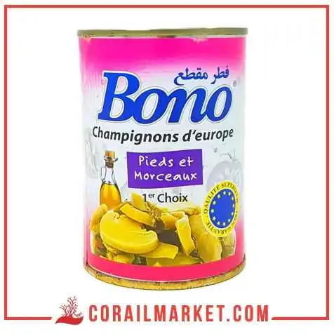 Champignon morceaux bono 400 g Champignon morceaux bono 400 g