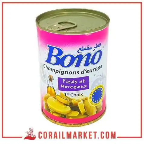 Champignon morceaux bono 400 g Champignon morceaux bono 400 g
