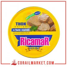 Thon ricamar huile 160 g
