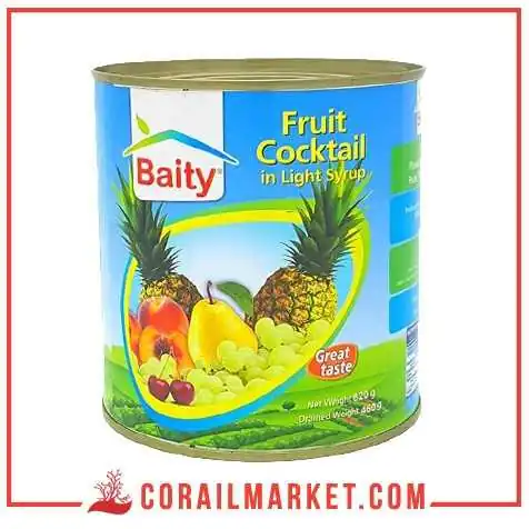 Cocktail de fruits Baity 820g Cocktail de fruits Baity 820g