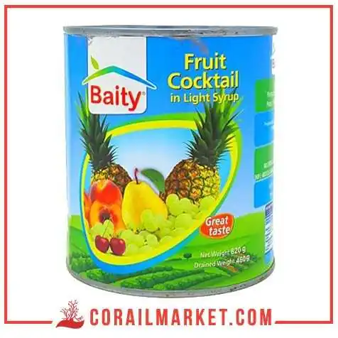 Cocktail de fruits Baity 820g Cocktail de fruits Baity 820g