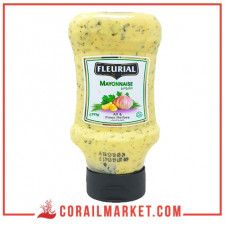 Mayonnaise Ail et fines herbes fleurial 335 g