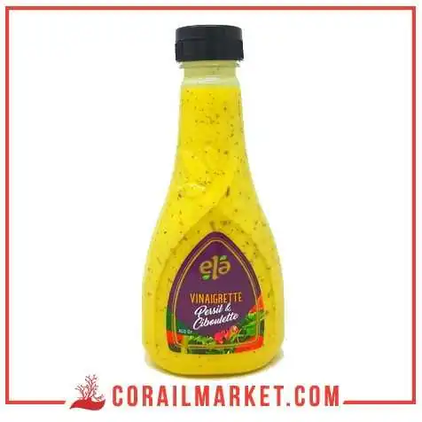 صلصة السلطة بالثوم القصبي والبقدونس ايلا 400مل صلصة السلطة بالثوم القصبي والبقدونس ايلا 400مل