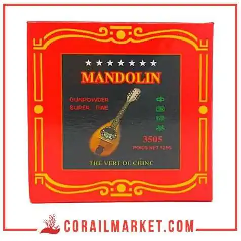 Thé vert gunpowder mandolin 125 g Thé vert gunpowder mandolin 125 g
