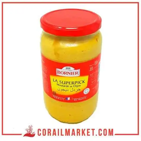 Moutarde Bornier 850 g Moutarde Bornier 850 g
