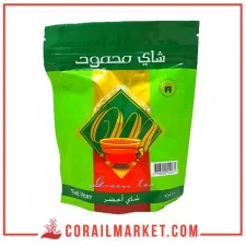 شاي اخضر مكركب محمود حبة رفيعة 100 غ