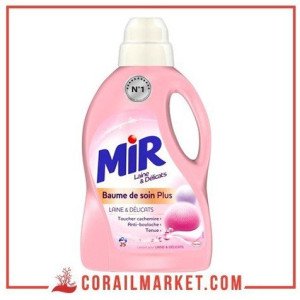 Lessive en liquide pour laine  mir 1,5 L  25 lavages