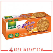 BISCUIT COMPLET AVEC AVOINE ET ORANGE digestive gullon 425 g