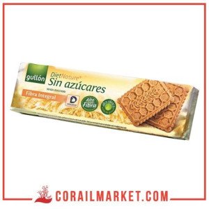 biscuit aux fibres complet et sans sucre ajouté gullon 170 g