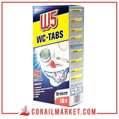W5 Bloc Eau Bleue Wc 400 G – Corail Market