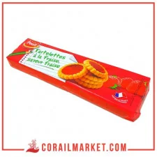TARTELETTES à la crème de FRAISE POULT 150 g