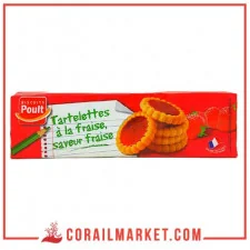 TARTELETTES à la crème de FRAISE POULT 150 g
