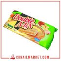 gaufrettes  vanille et noisettes double mix bimo 200 g