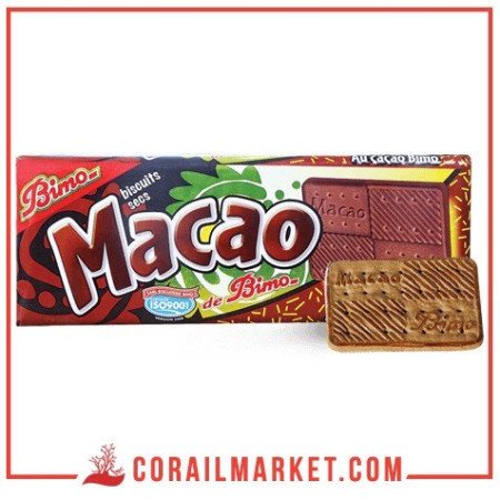biscuit cacaoté SEC macao bimo 250 g
