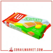 gaufrettes a la créme citron croustille lu 152 g