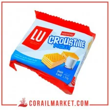 gaufrettes à la crème de lait croustille lu 33 g