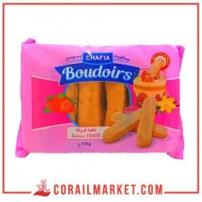 Biscuits Boudoirs goût fraise CHAFIA 180 g