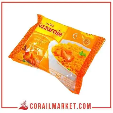nouilles instantanées gout poulet et curry kazamie 80 g nouilles instantanées gout poulet et curry kazamie 80 g