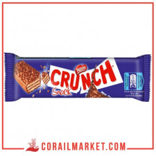 gaufrettes à la crème de chocolat crunch snack 33 g