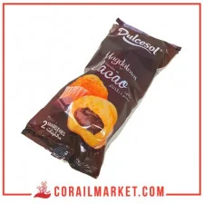 madeleine fourré crème de chocolat dulcesol 75 g