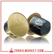CAFÉ EN CAPSULE "FORTISSIMO 10" l'or 10 pièces