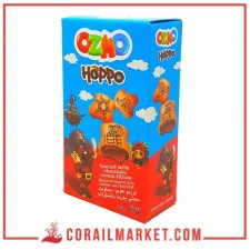 Biscuits fourrés à la crème de chocolat HOPPO OZMO 40 G