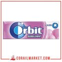 Chewing-gum sans Sucre goût bubblemint 10 dragée 14 g