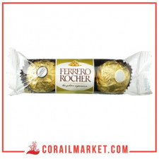 Chocolat aux noisettes ferrero rocher T3 35 g