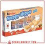 Biscuit fourré au chocolat blanc kinder happy hippo 104 g