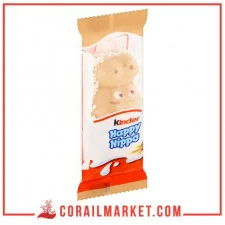 بسكويت محشو بالشوكولاطة البيضاء كيندار هابي هيبو 20.7 غ