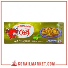 Fromage gout olive verte chef la vache qui rit 4 pièces 320 G